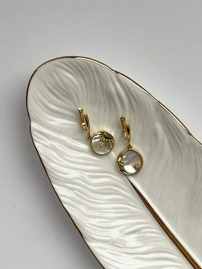 Сережки "Gold Sun"