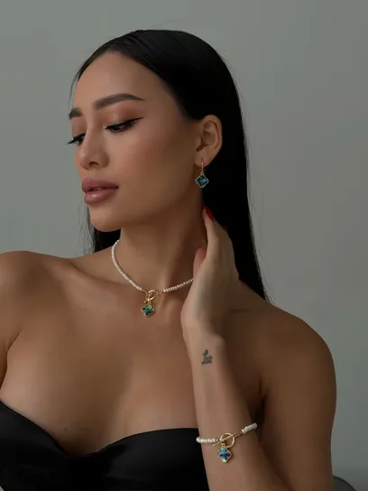 Кольє “Chrome Clover”