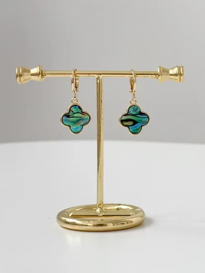 Сережки "Chrome Clover"