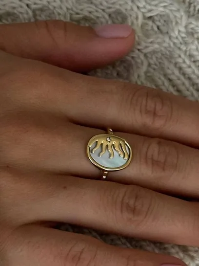 Каблучка "Сонце"