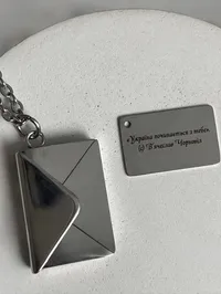 Підвіска "Steel Secret" - Сталь - арт. 3234570187 - Le'Perle - мініатюра 6
