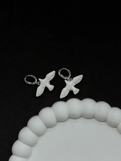 Сережки "Горлиця"