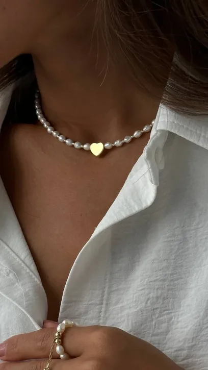 Кольє "Gold Heart Memories"