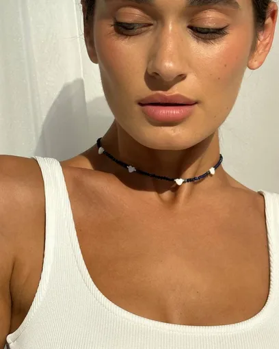 Кольє "Sky hearts"