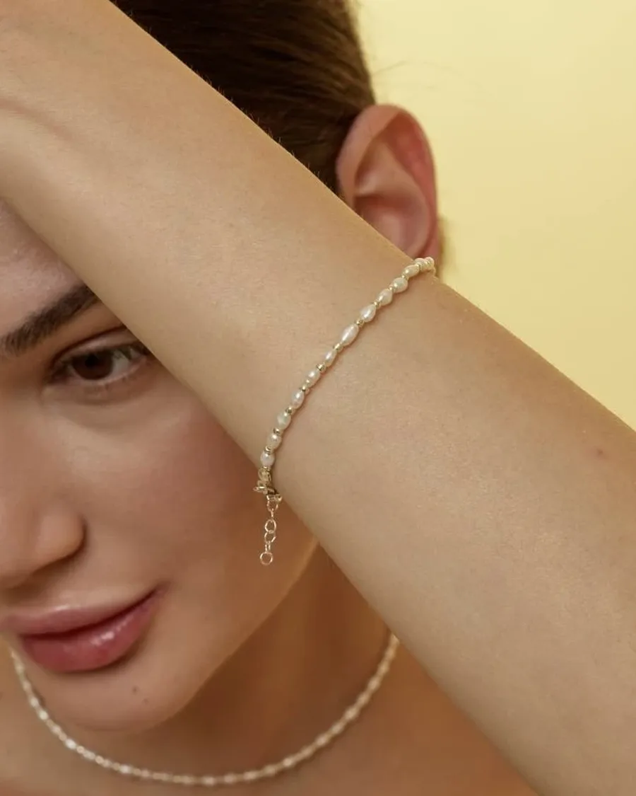 Браслет "River Pearls" - Річкові Перлини - арт. 4991363898 - Le'Perle - фото 1