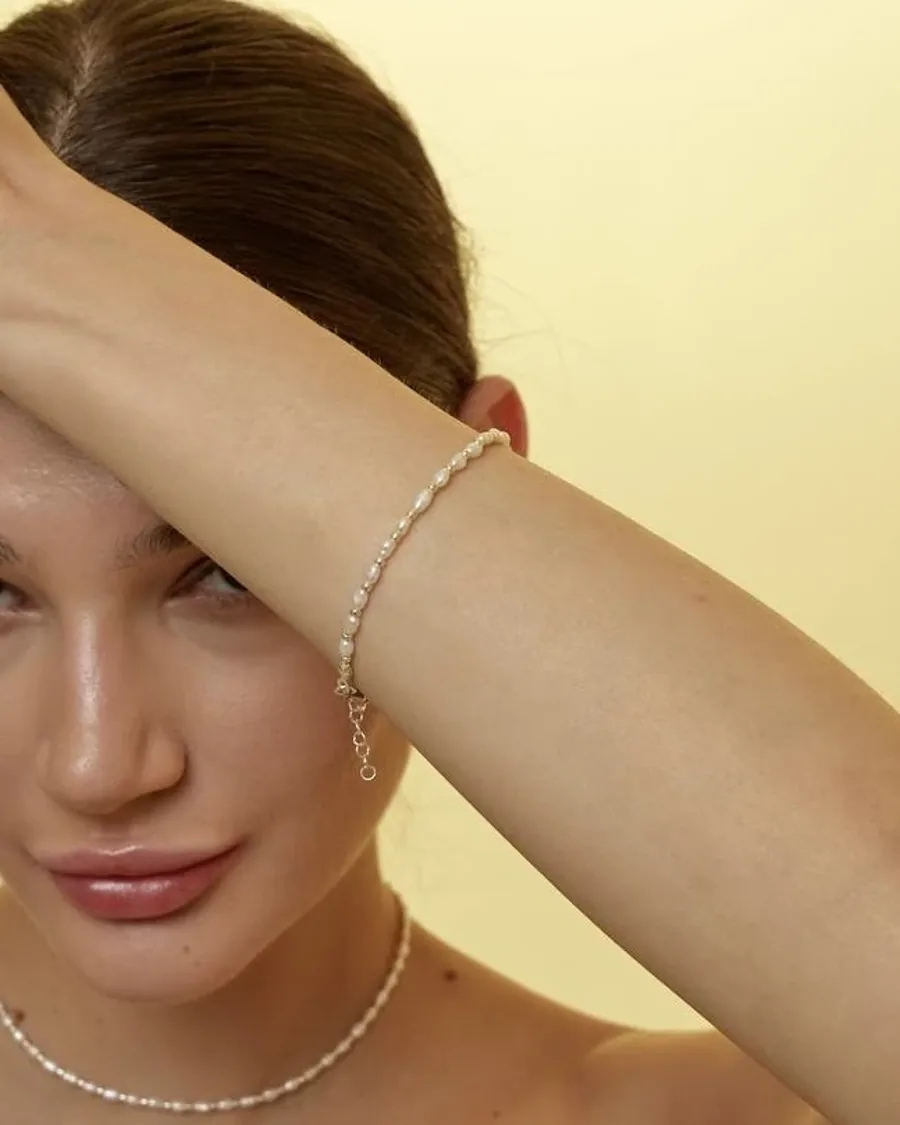 Браслет "River Pearls" - Річкові Перлини - арт. 4991363898 - Le'Perle - фото 2