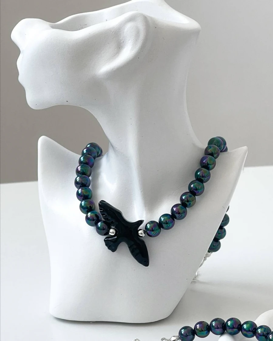 Кольє "Black Горлиця"