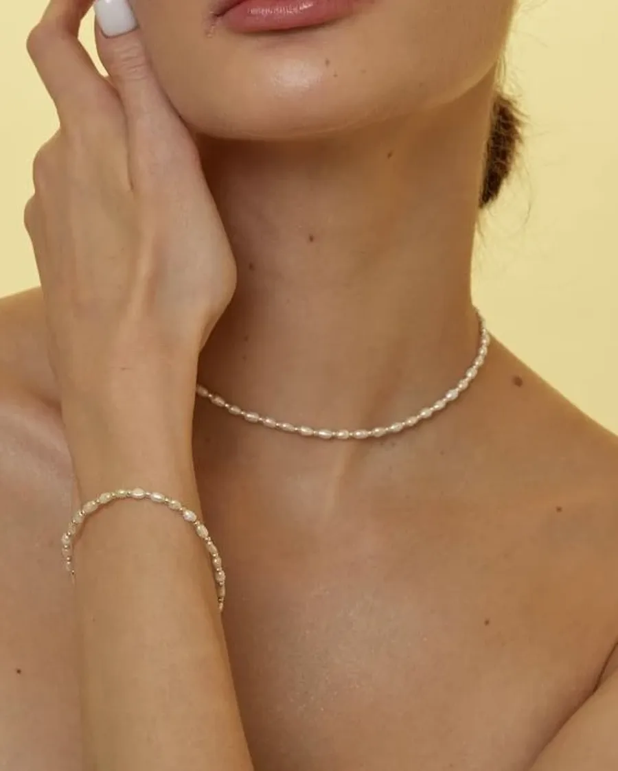 Браслет "River Pearls" - Річкові Перлини - арт. 4991363898 - Le'Perle - фото 3