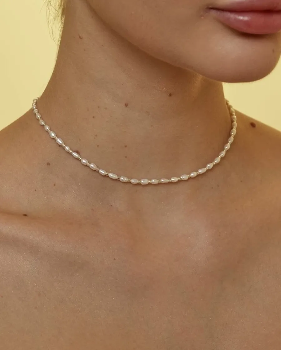 Кольє "River Pearls" - Річкові Перлини - арт. 3211054923 - Le'Perle - фото 1