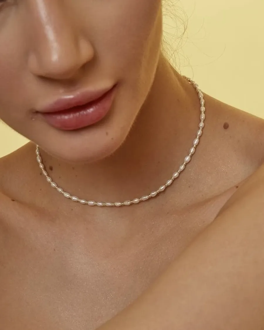 Кольє "River Pearls" - Річкові Перлини - арт. 3211054923 - Le'Perle - фото 2