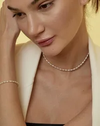 Кольє "River Pearls" - Річкові Перлини - арт. 3211054923 - Le'Perle - мініатюра 5