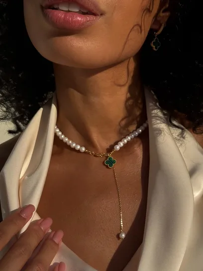 Кольє "Green Lilly"