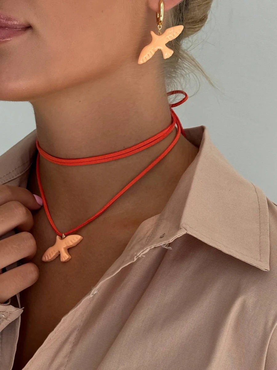 Чокер "Оранж Горлиця"