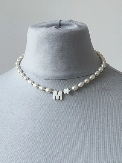 Кольє "Pearl Letter"