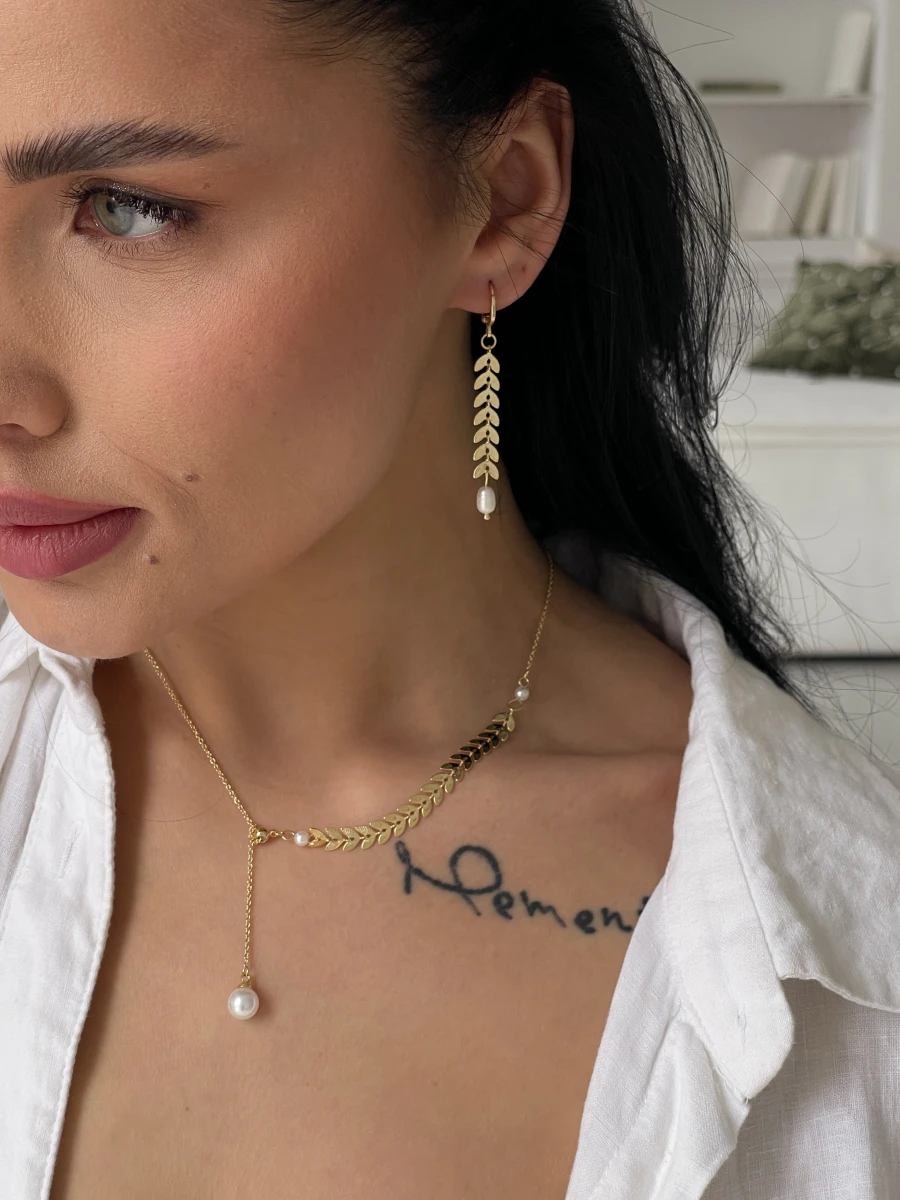 Сережки "Колос"