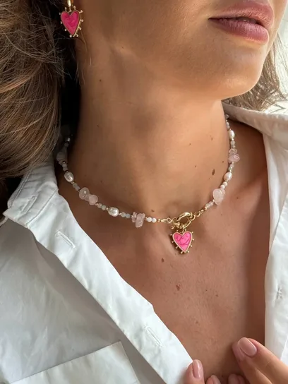 Кольє "Pink Lady"