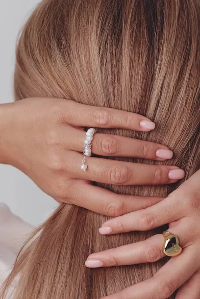 Каблучка "Silver Pearl"