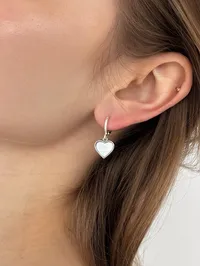 Сережки "Silver Lilly" - Медсплав - арт. 9017730631 - Le'Perle - мініатюра 3