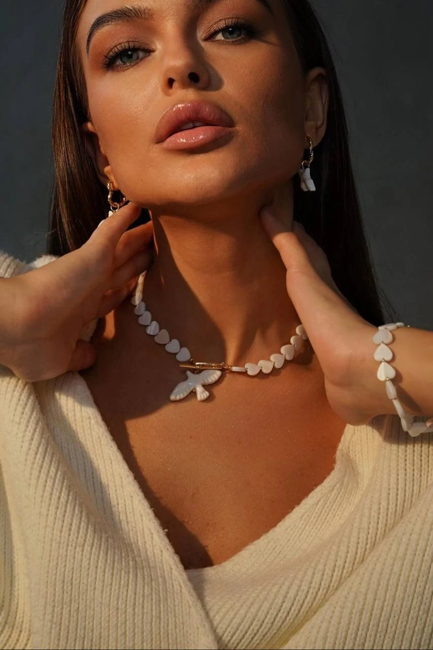 Кольє "Сердечна Горлиця"