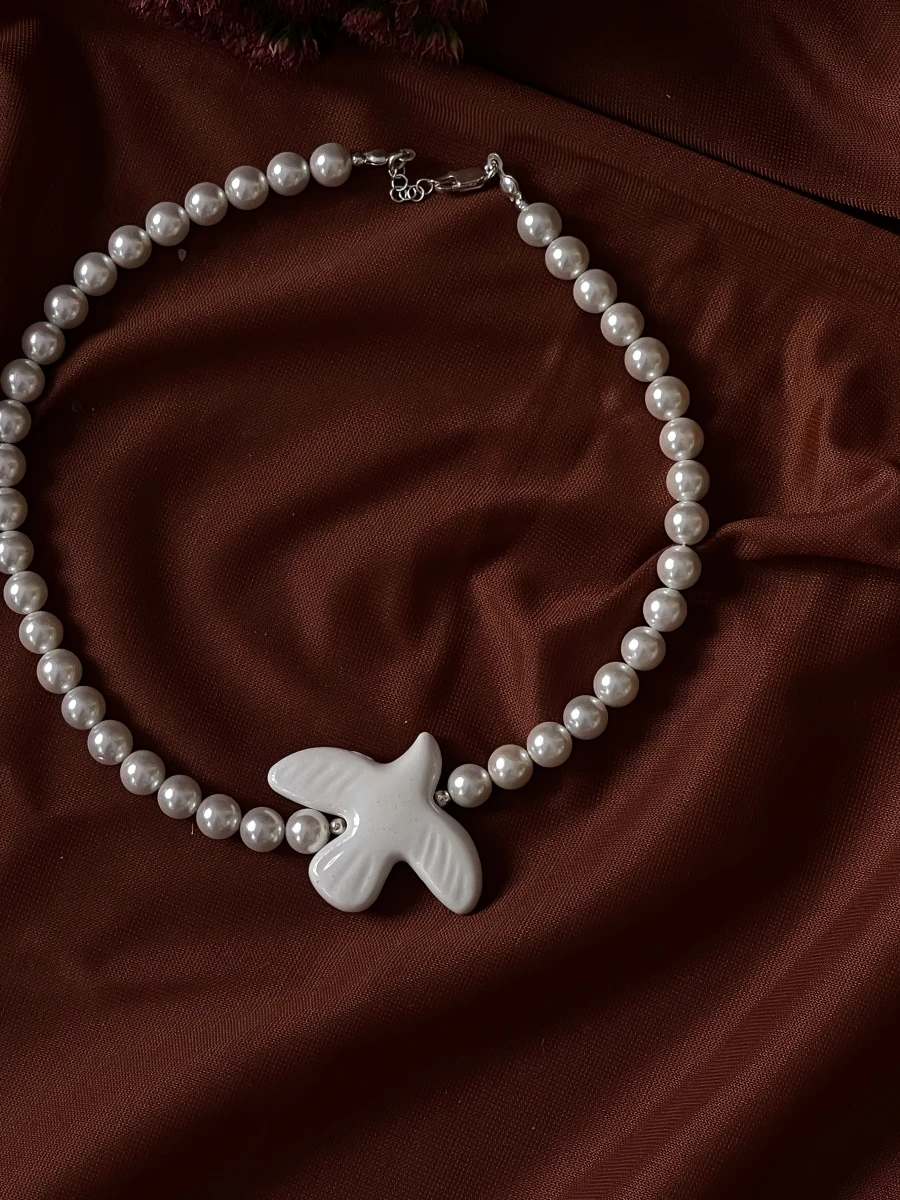 Кольє "White Горлиця"