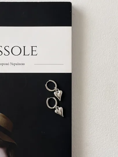 Сережки "Crystal Heart"