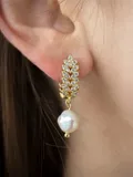 Сережки "Pearl Kolos"