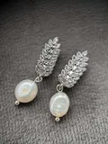 Сережки "Steel Pearl Kolos"