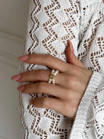 Каблучка "Gold Twice"