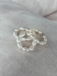 Каблучка "Pearls" - Річкові Перлини - арт. 2583731009 - Le'Perle - мініатюра 2