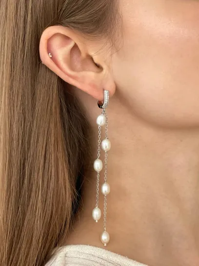 Сережки "Perla Says"