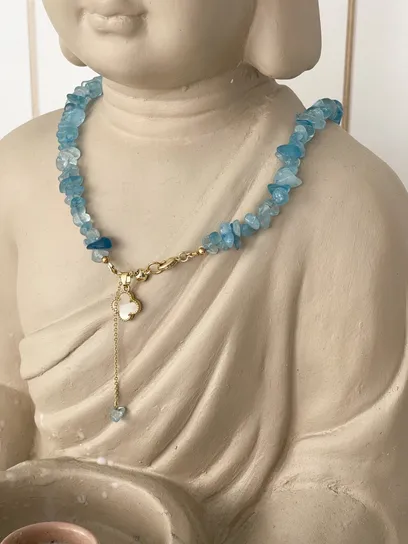 Кольє "Aqua Clover"