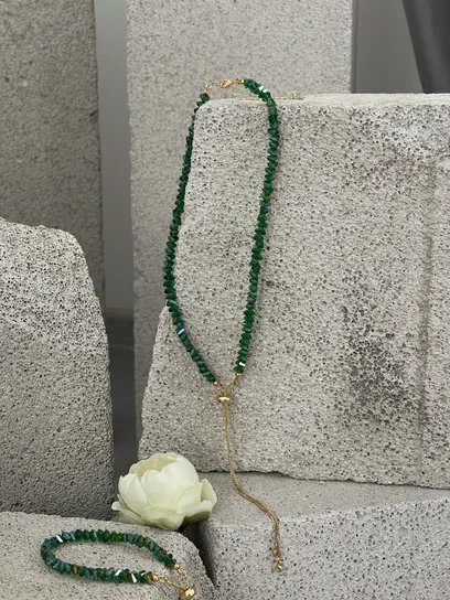 Кольє "Sparkle Green"