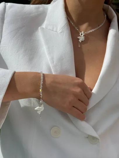 Браслет "Moonly Горлиця"