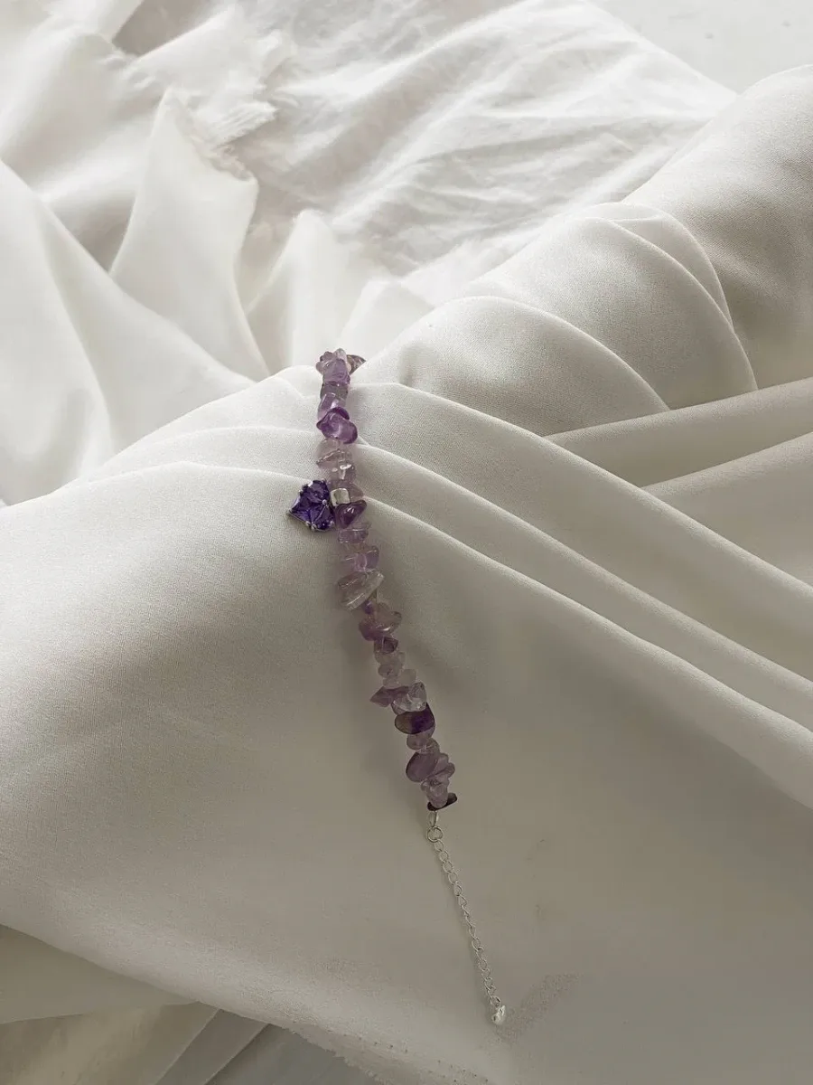 Анклет "Amethyst" - Аметист Крихта - арт. 7053754648 - Le'Perle - фото 2