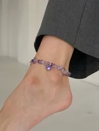Анклет "Amethyst" - Аметист Крихта - арт. 7053754648 - Le'Perle - мініатюра 4