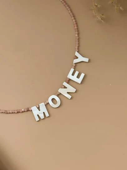 Кольє "Letter Money"