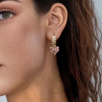 Сережки "Pink Vera"