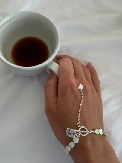 Браслет "Matcha Latte"