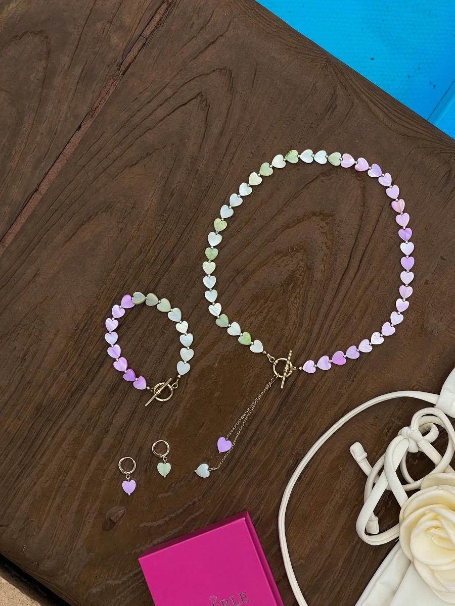 Кольє "Matcha Berry"