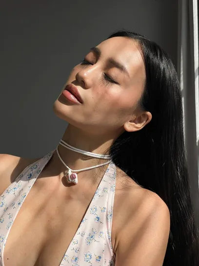 Чокер "Рожевий Баранець"