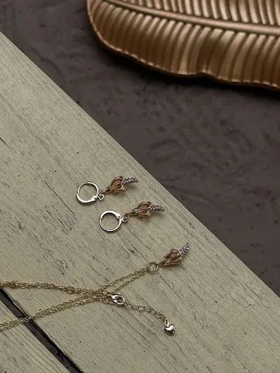 Сережки "Banana"