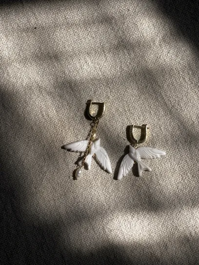 Сережки “Gold Сокіл”