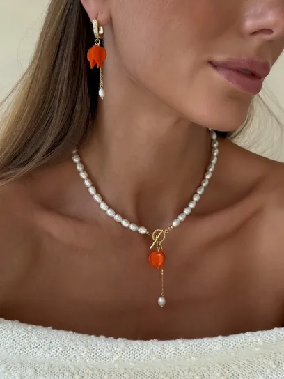 Кольє “Фізаліс”