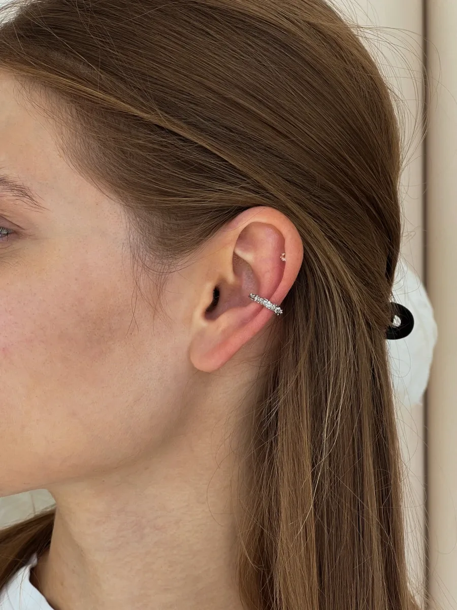 Кафф “Осінь” - Медсплав, Срібне Покриття - арт. 2671727209 - Le'Perle - фото 4