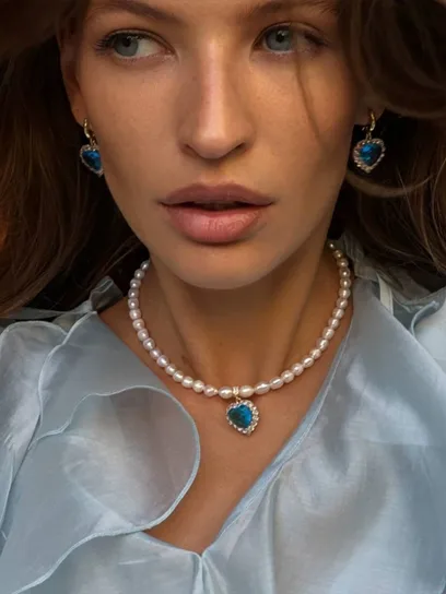 Кольє “Blue Amazing”