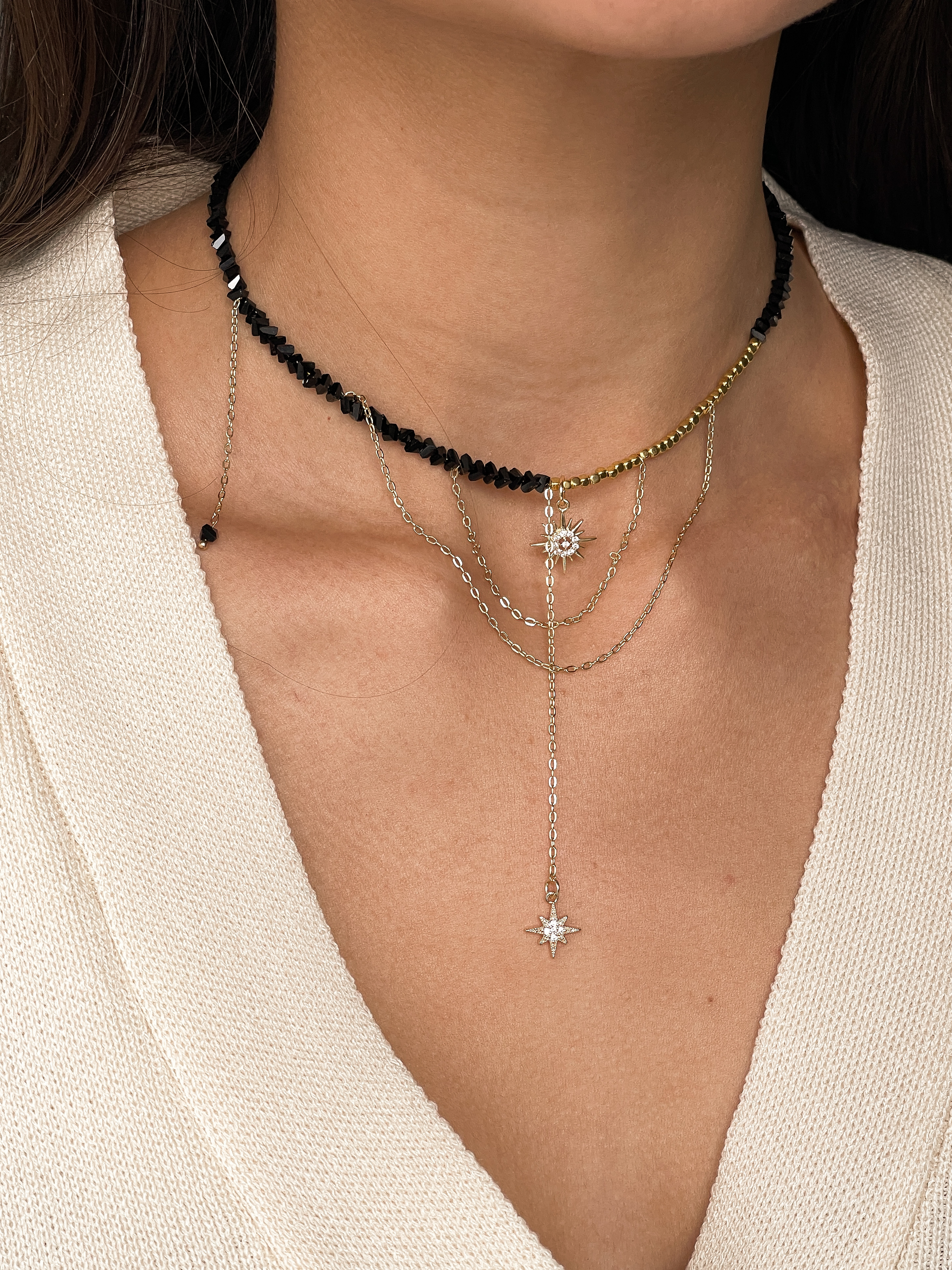 Кольє “Чорні Зірки”