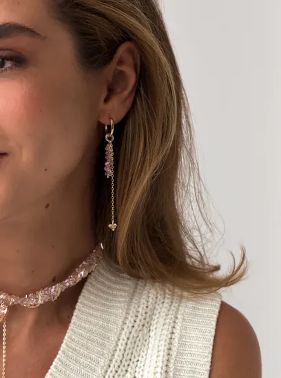 Сережки "Сяючий Пломбір"