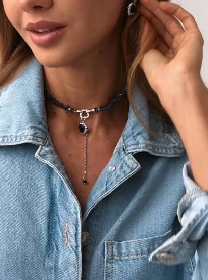 Кольє "Deep Clover"