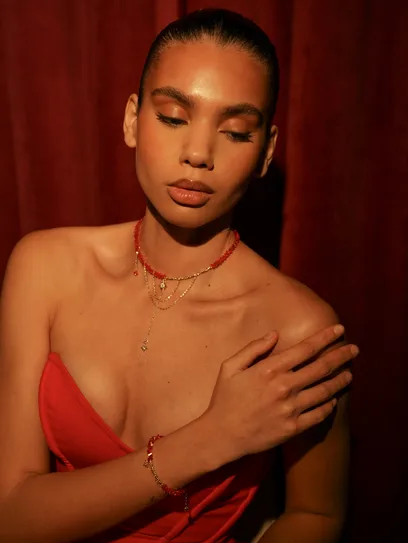 Кольє "Червоні Зірки"