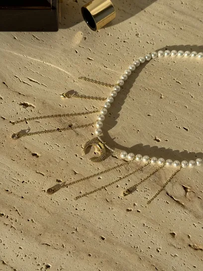 Кольє "Весняний Місяць"